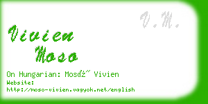 vivien moso business card